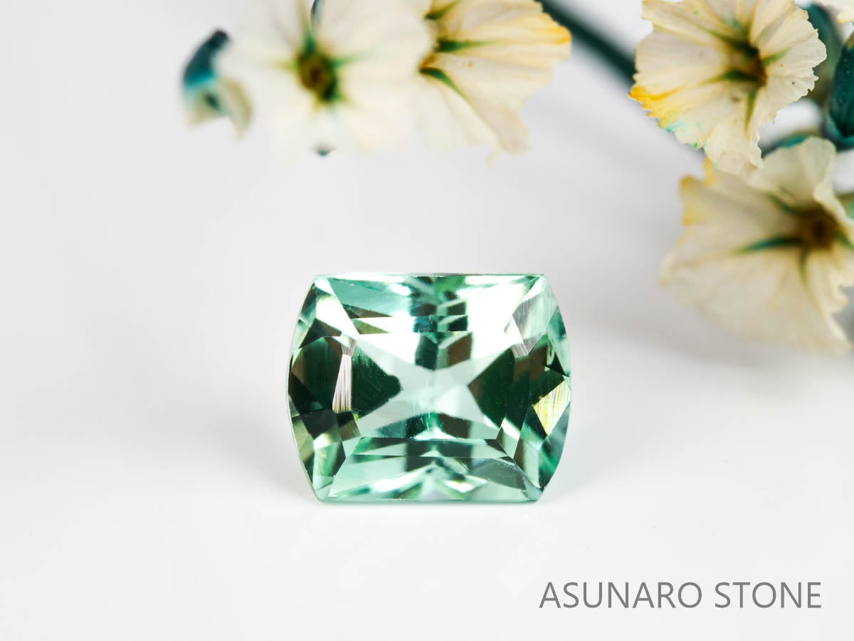 トルマリン アッシャーカット アフガニスタン産 0.75ct   【220210-633】