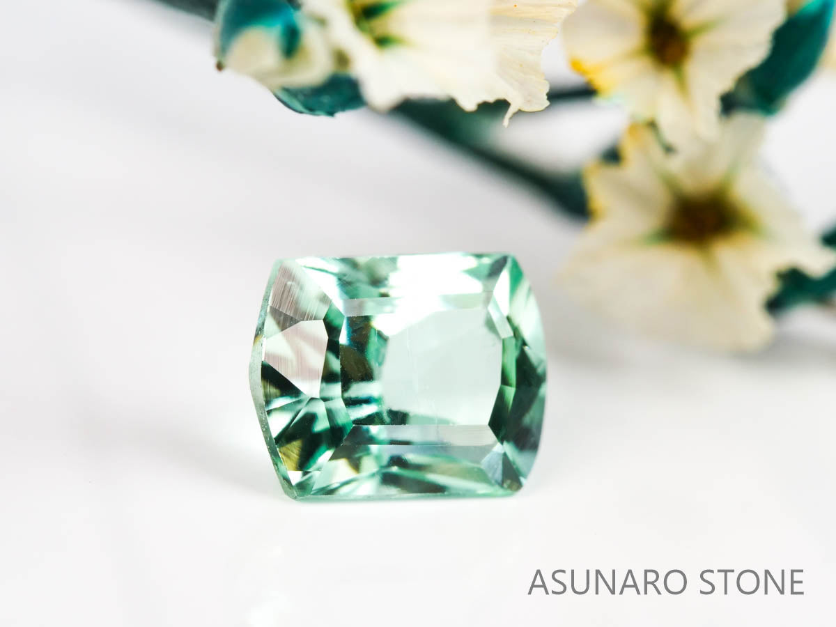 トルマリン アッシャーカット アフガニスタン産 0.75ct   【220210-633】