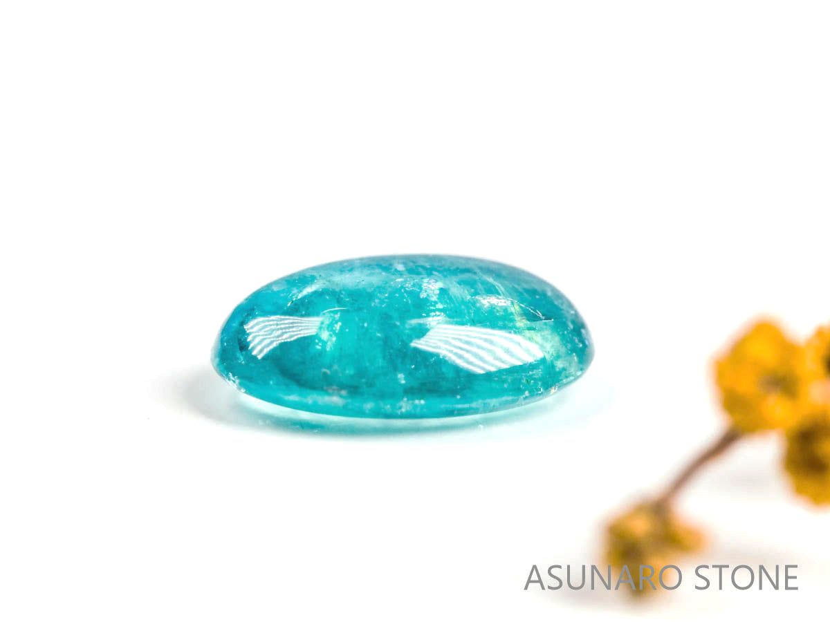 パライバトルマリン カボション ブラジル産 0.74ct   【220214-249】