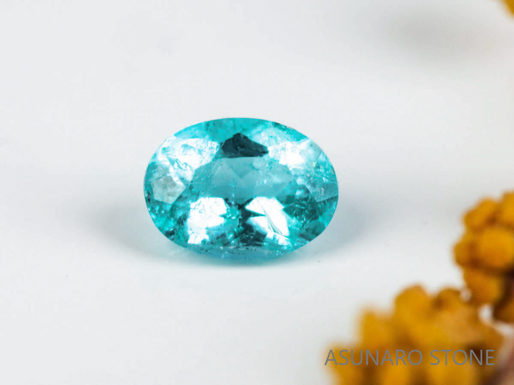 パライバトルマリン　オーバルカット ブラジル産 0.09ct   【220218-485】