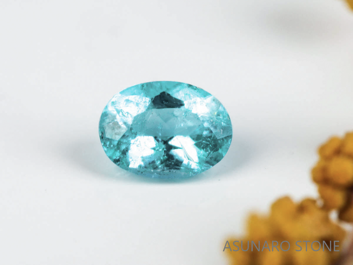 パライバトルマリン　オーバルカット ブラジル産 0.09ct   【220218-485】