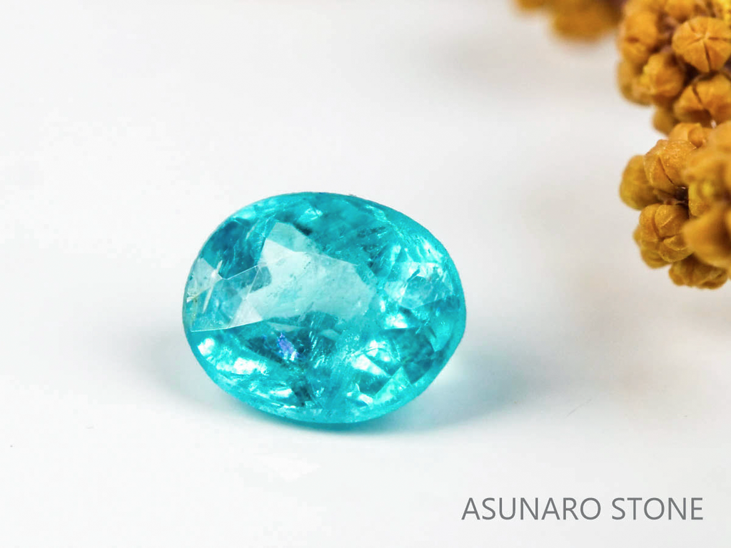 パライバトルマリン　オーバルカット ブラジル産 0.13ct   【220218-487】