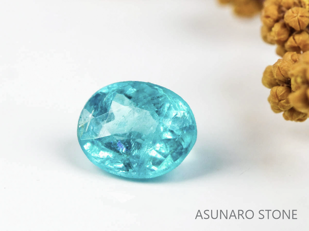 パライバトルマリン　オーバルカット ブラジル産 0.13ct   【220218-487】