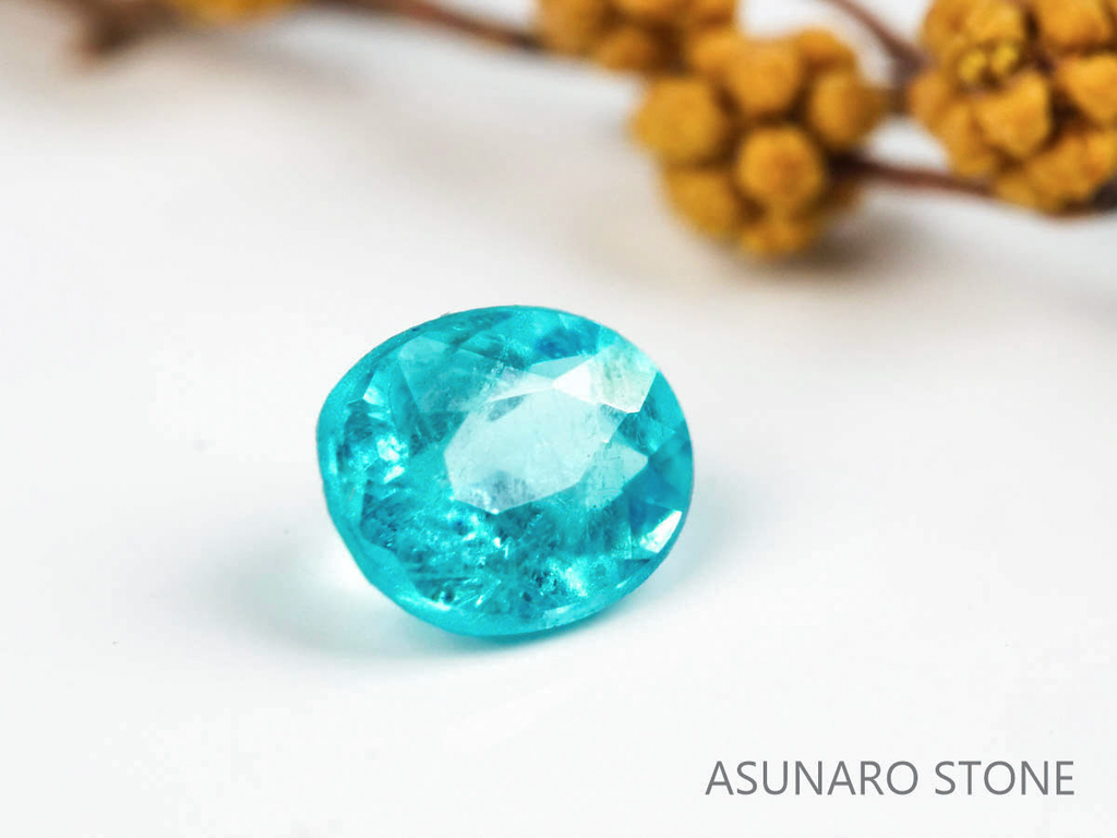 パライバトルマリン　オーバルカット ブラジル産 0.13ct   【220218-487】