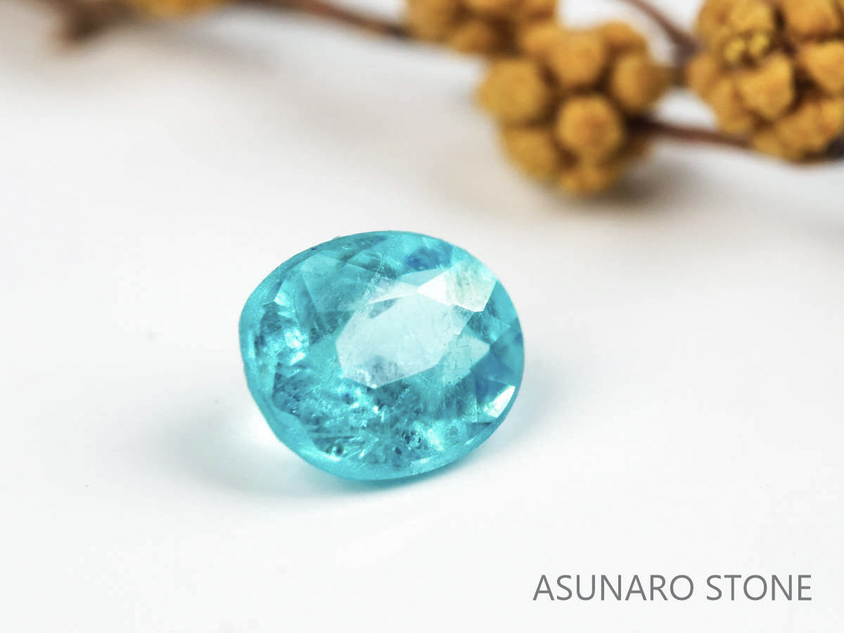 パライバトルマリン　オーバルカット ブラジル産 0.13ct   【220218-487】