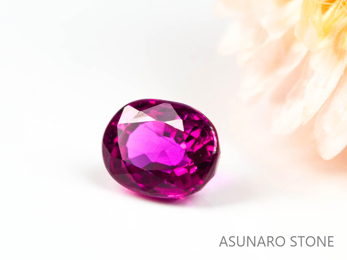 ルビー　オーバルカット ビルマ産 0.30ct   【220218-303】