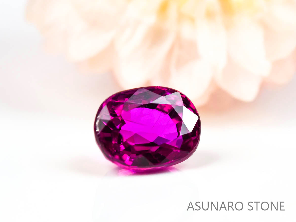 ルビー　オーバルカット ビルマ産 0.30ct   【220218-303】