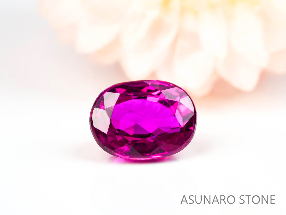 ルビー　オーバルカット ビルマ産 0.30ct   【220218-303】