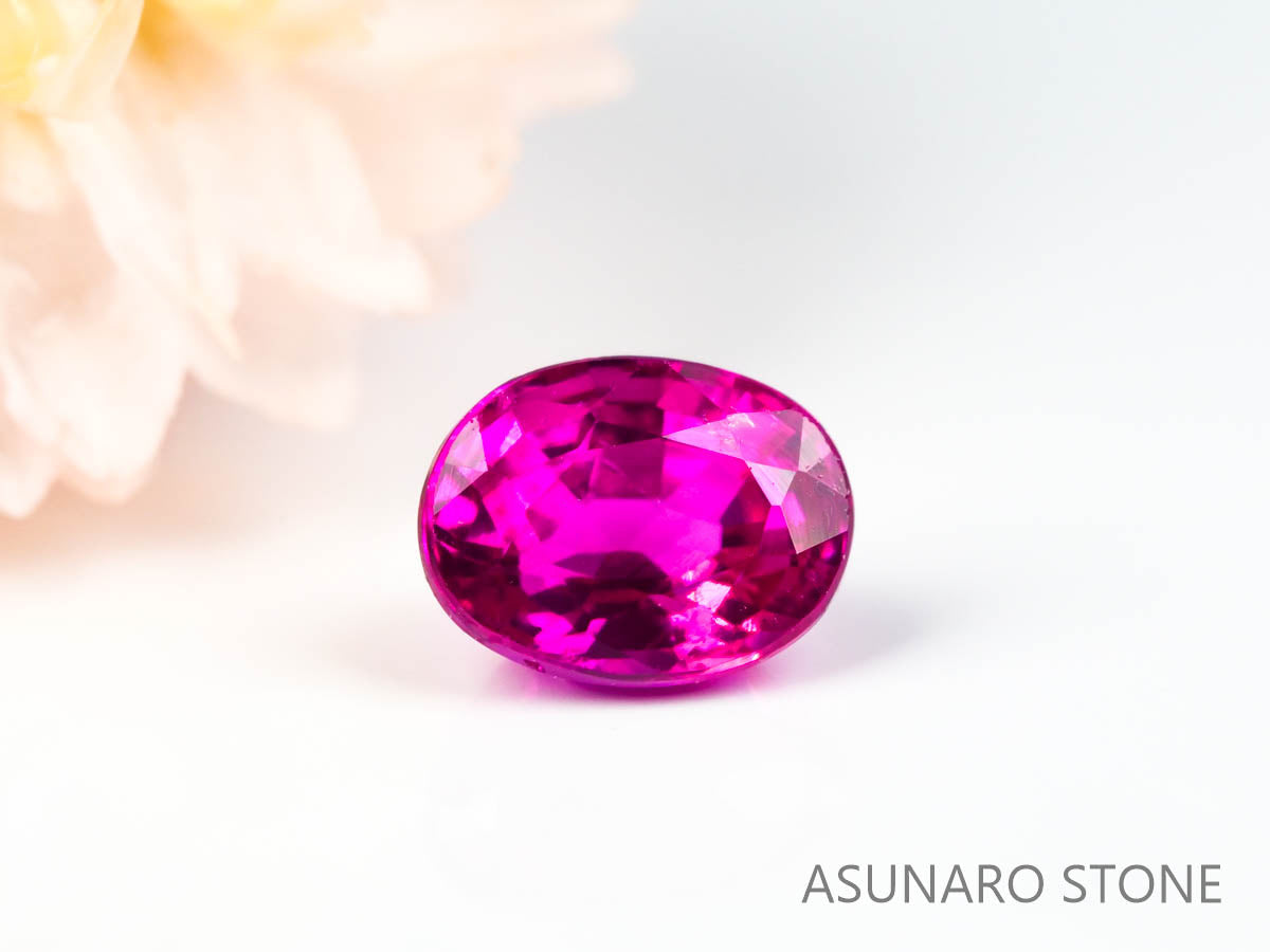 ルビー　オーバルカット ビルマ産 0.22ct   【220218-304】