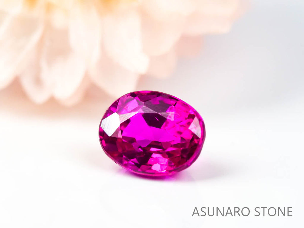 ルビー　オーバルカット ビルマ産 0.22ct   【220218-304】