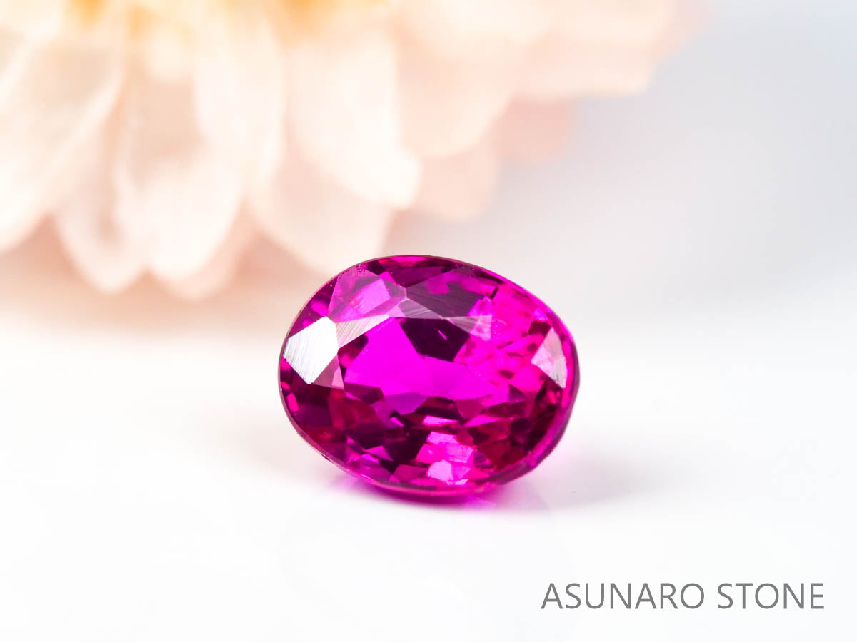 ルビー　オーバルカット ビルマ産 0.22ct   【220218-304】