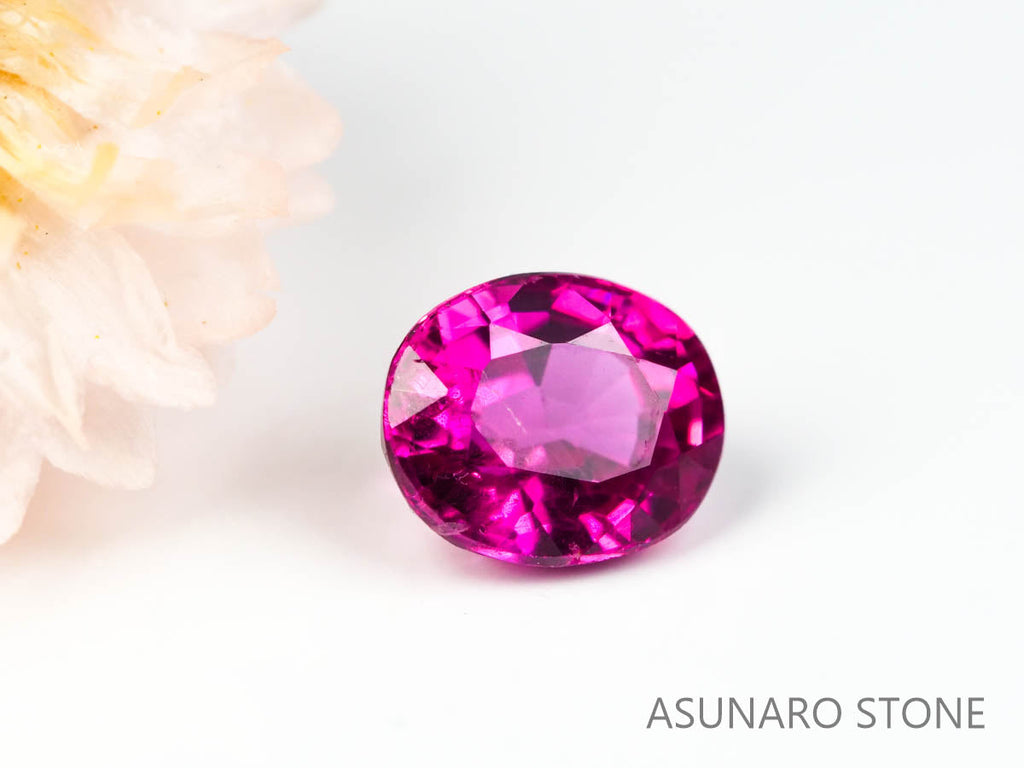 ルビー　オーバルカット　ビルマ産 0.34ct   【220218-305】