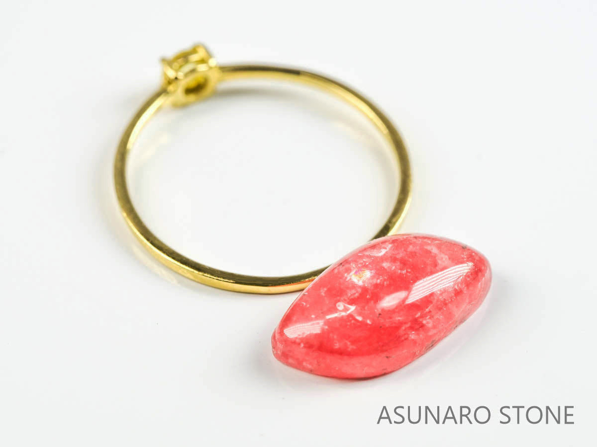 ロードクロサイト カボション アルゼンチン産　4.73ct　【220317-613】