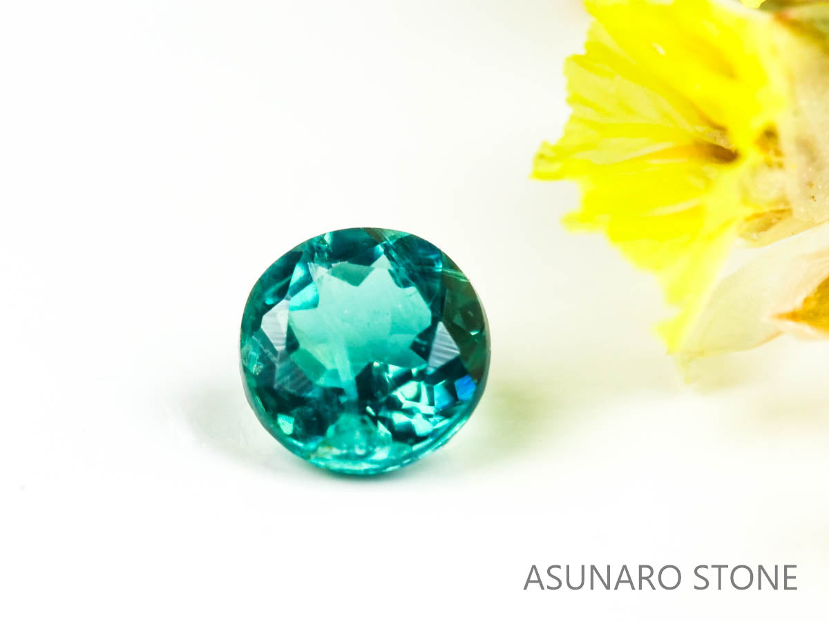 グランディディエライト　 ラウンドカット マダガスカル産　0.09ct　【220325-283】