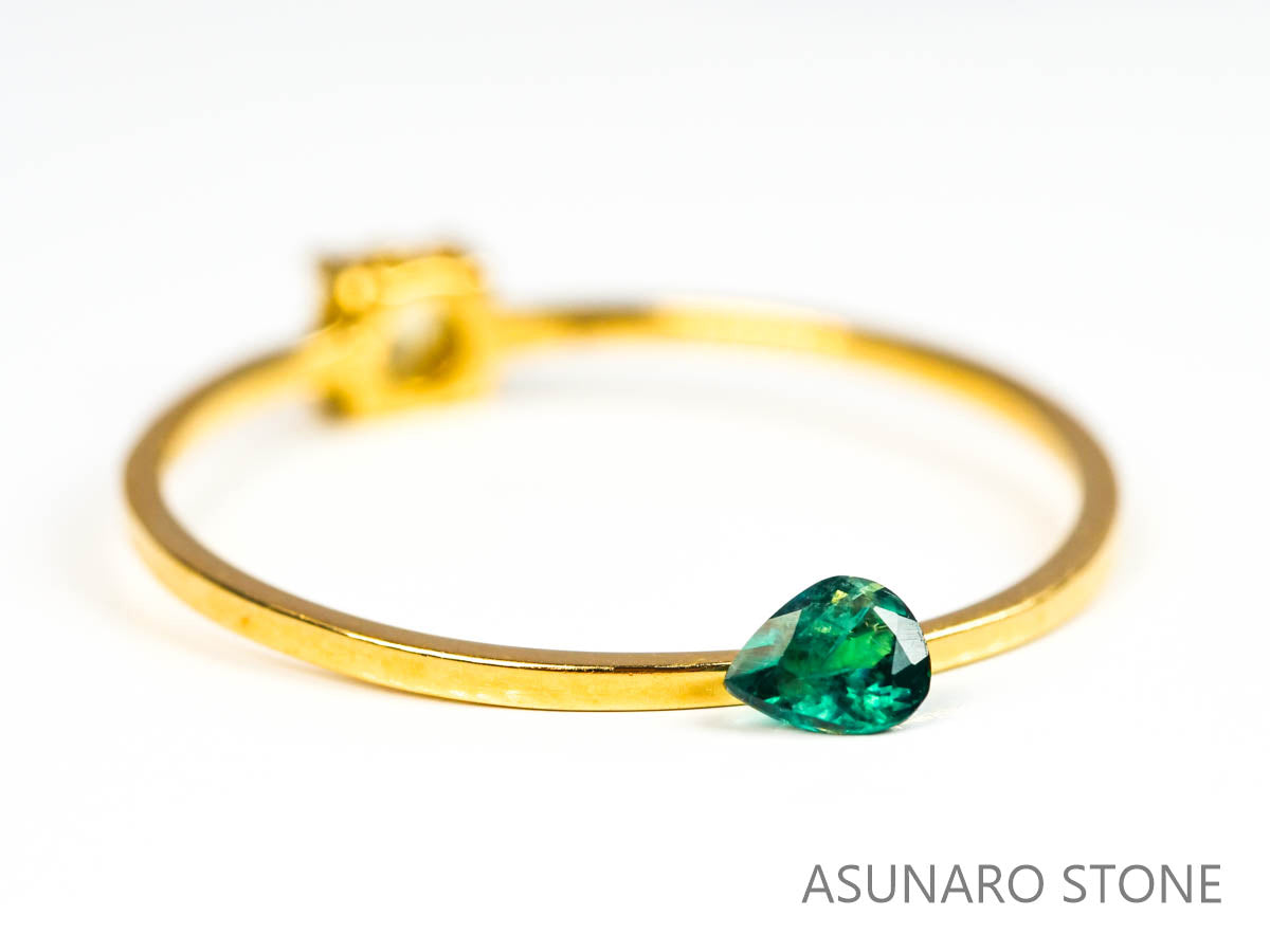 グランディディエライト　ペアシェイプ　 マダガスカル産　0.10ct　【220325-285】