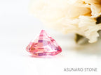 ピンクトルマリン ハートカット ブラジル産  0.46ct　【220330-446】