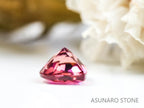 ピンクトルマリン ハートカット ブラジル産  0.45ct　【220330-450】