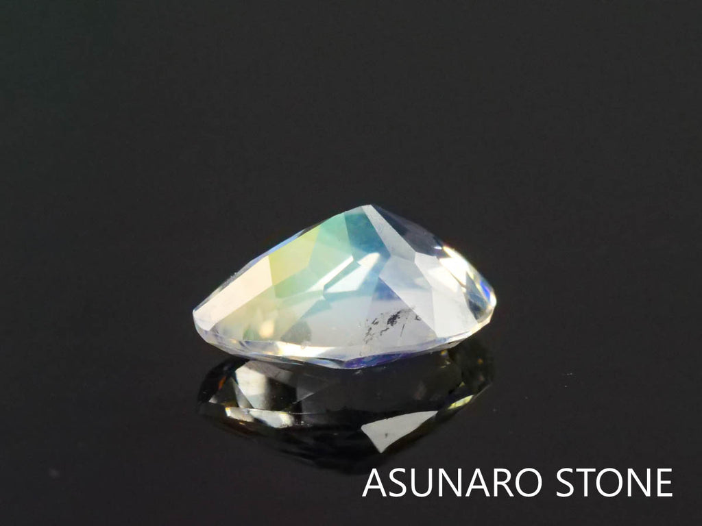 アンデシンラブラドライト  ペアシェイプ　マダガスカル産　　0.96ct【220404-617】