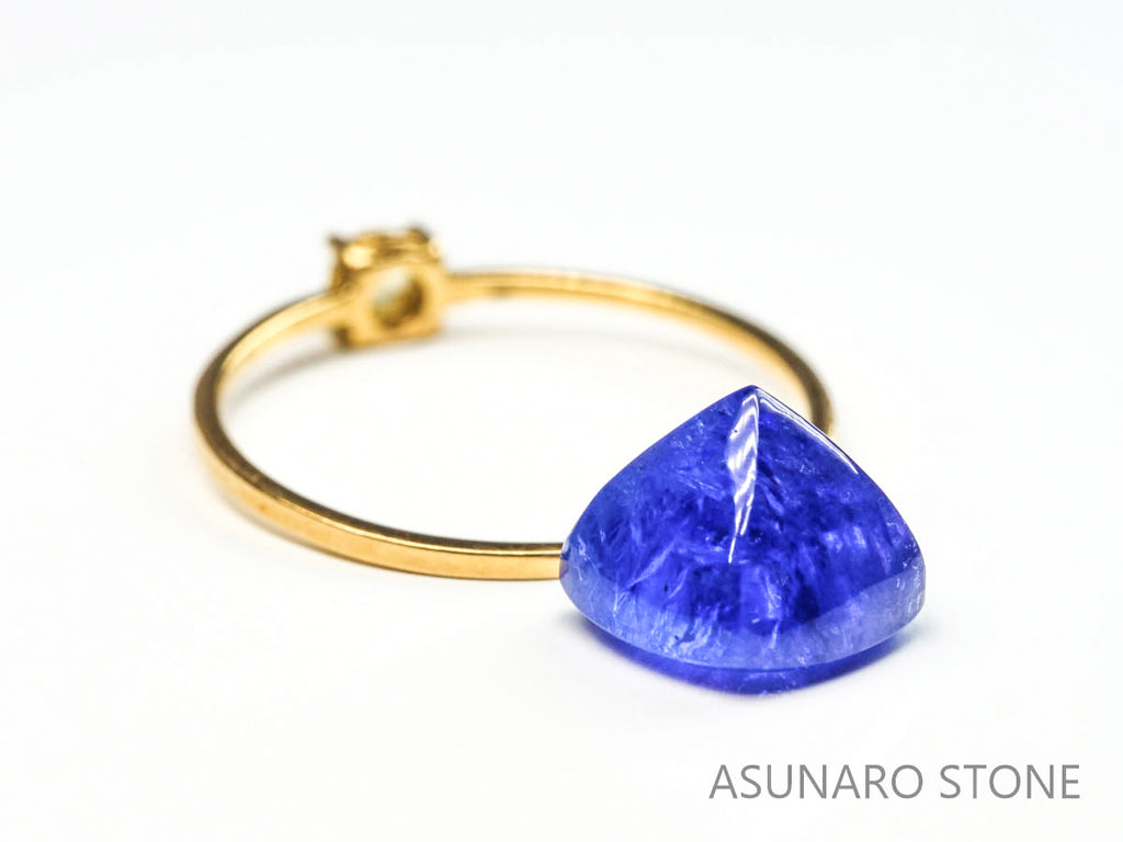 タンザナイト  シュガーローフカット　タンザニア産　　4.05ct【2200506-645】