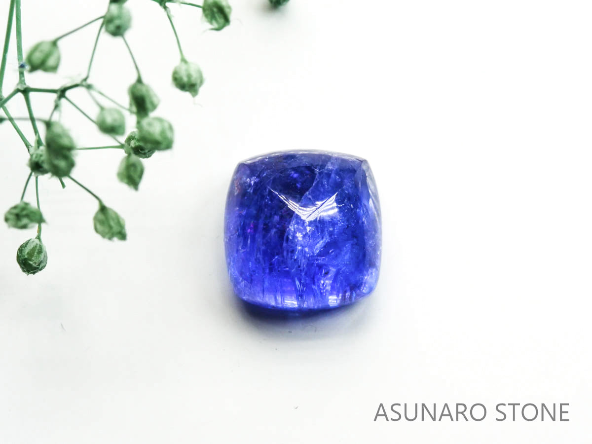 タンザナイト  シュガーローフカット　タンザニア産　　4.46ct【2200506-647】
