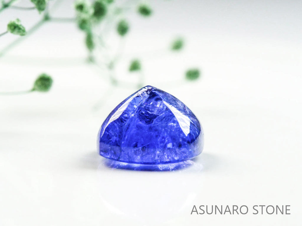 タンザナイト  シュガーローフカット　タンザニア産　　4.46ct【2200506-647】