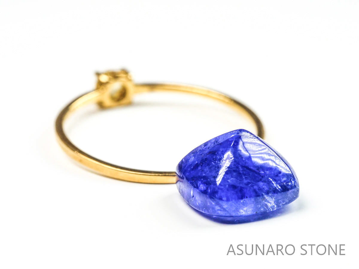 タンザナイト シュガーローフカット タンザニア産 4.46ct【2200506-647