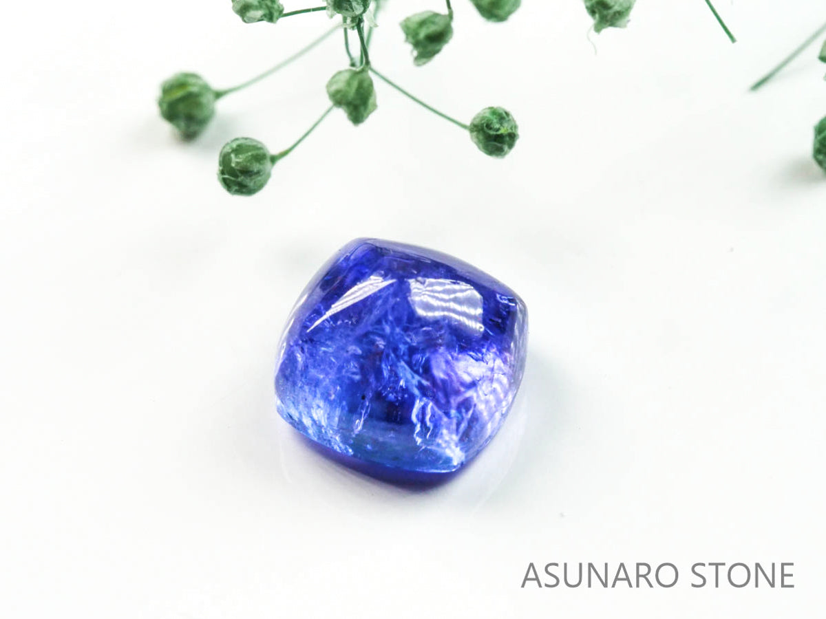 タンザナイト  シュガーローフカット　タンザニア産　　3.42ct【2200506-648】