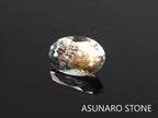 アクアマリンサンストーン  オーバルカット　ブラジル産　　0.90ct【2200509-651】