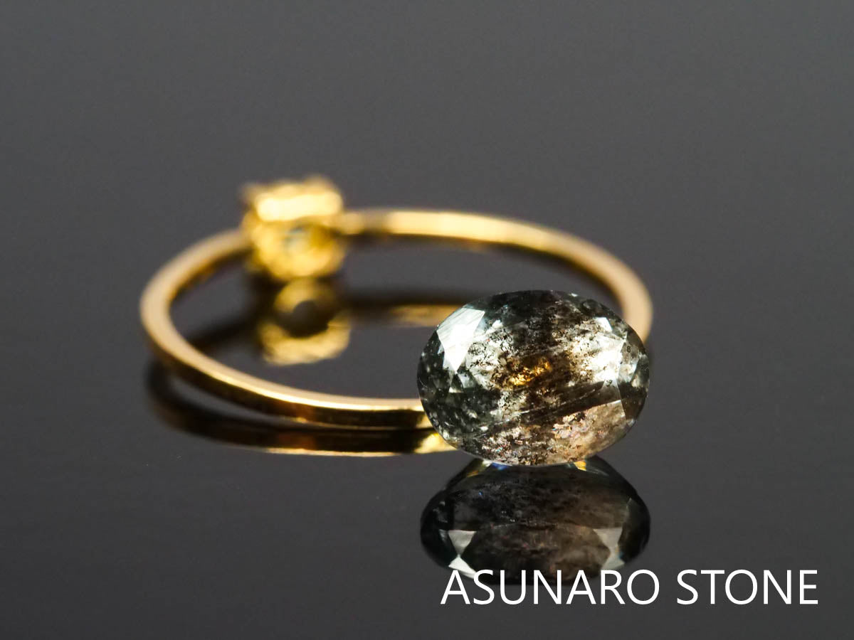 アクアマリンサンストーン オーバルカット　ブラジル産　　1.41ct【2200509-652】