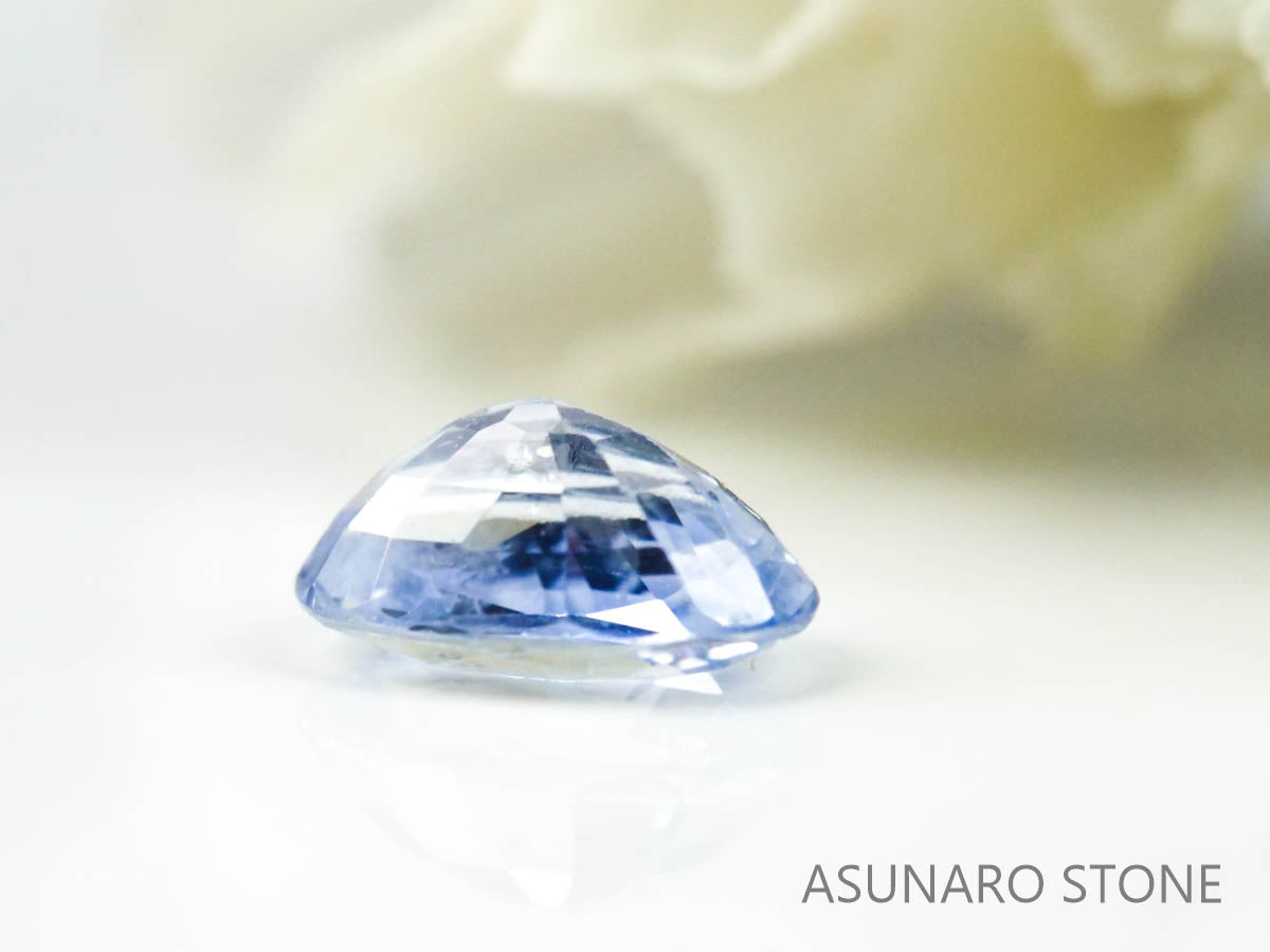 バイカラーサファイア 　オーバルカット　 スリランカ産　0.34ct【220516-657】