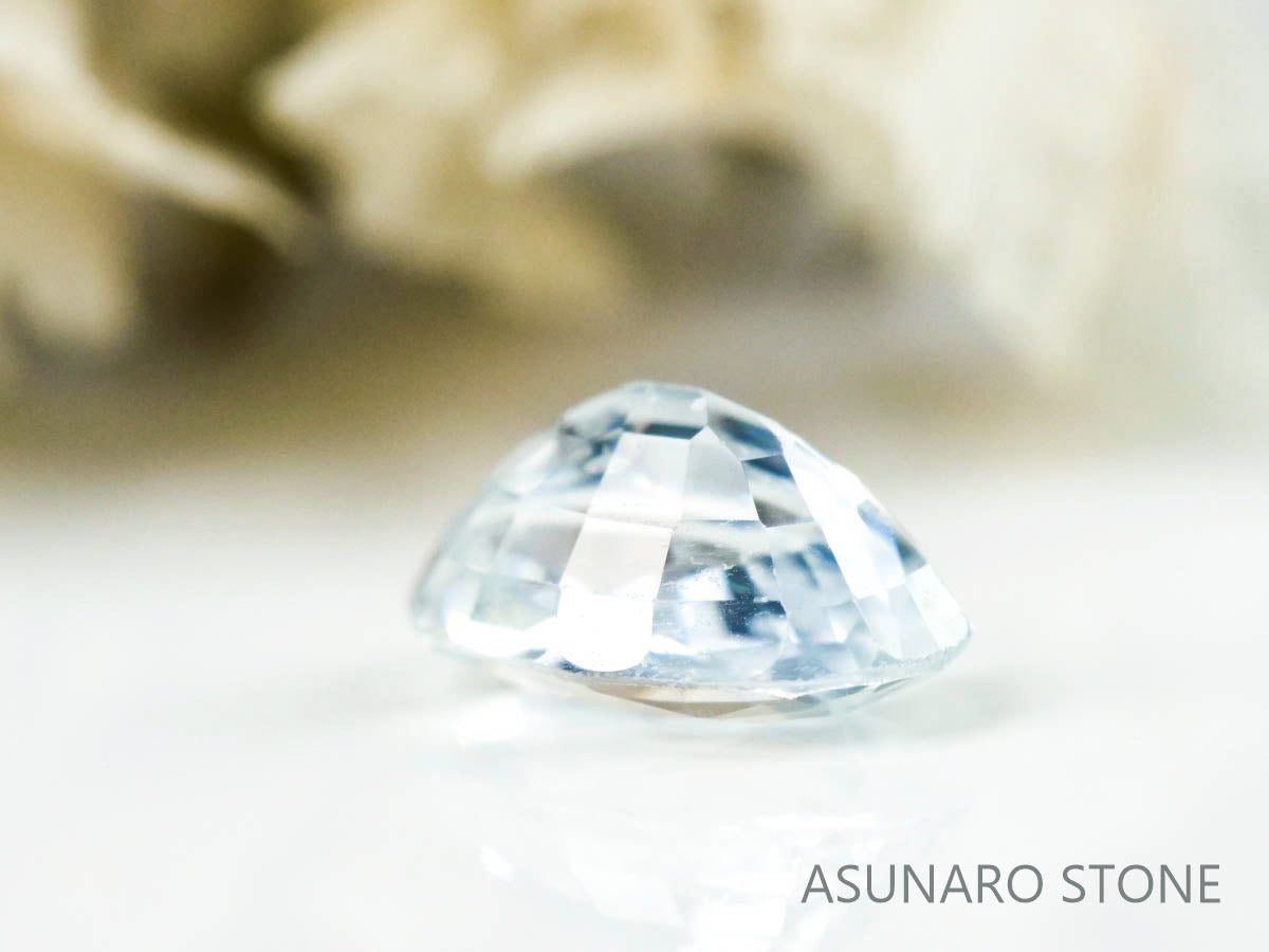 サファイア 　オーバルカット　 スリランカ産　0.35ct【220516-662】