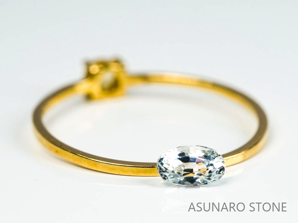 サファイア 　オーバルカット　 スリランカ産　0.35ct【220516-662】