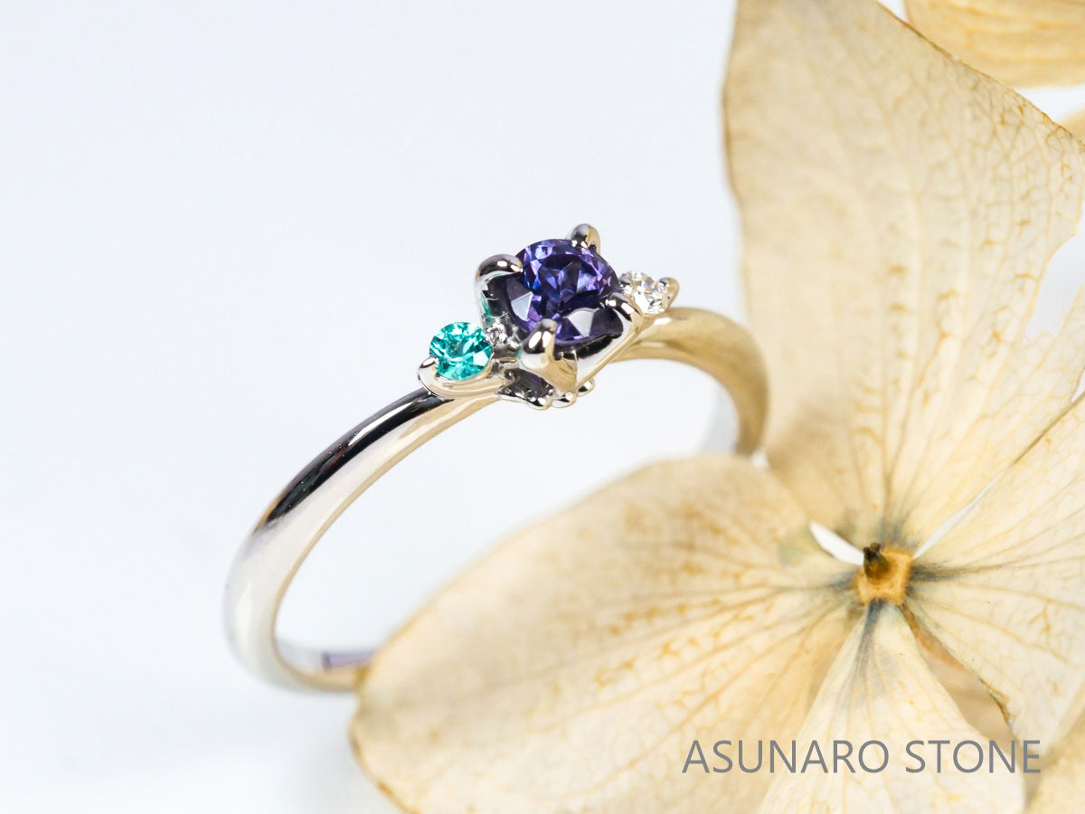 【お仕立て用】空枠番号：3856C　リング枠 【オーダージュエリー用】