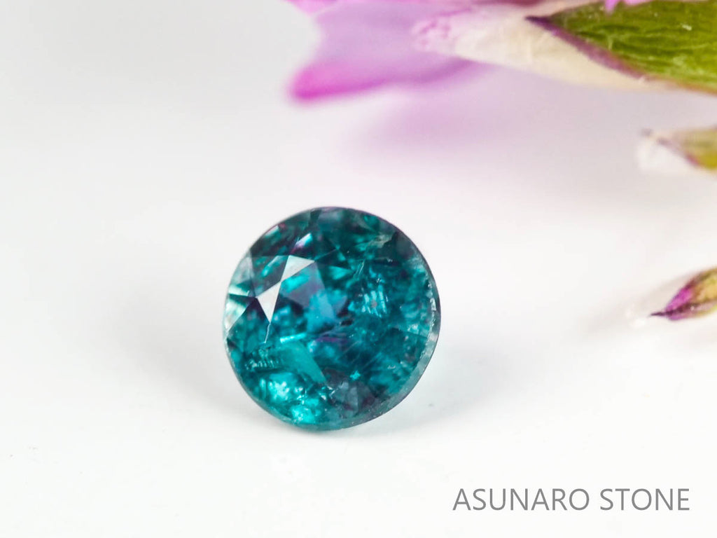 アレキサンドライト　ラウンドカット　 ブラジル産　0.10ct【220518-663】