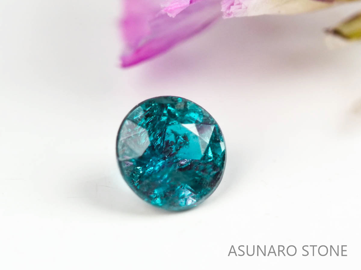アレキサンドライト　ラウンドカット　 ブラジル産　0.10ct【220518-663】