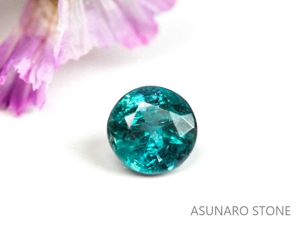 アレキサンドライト　ラウンドカット　 ブラジル産　0.10ct【220518-666】