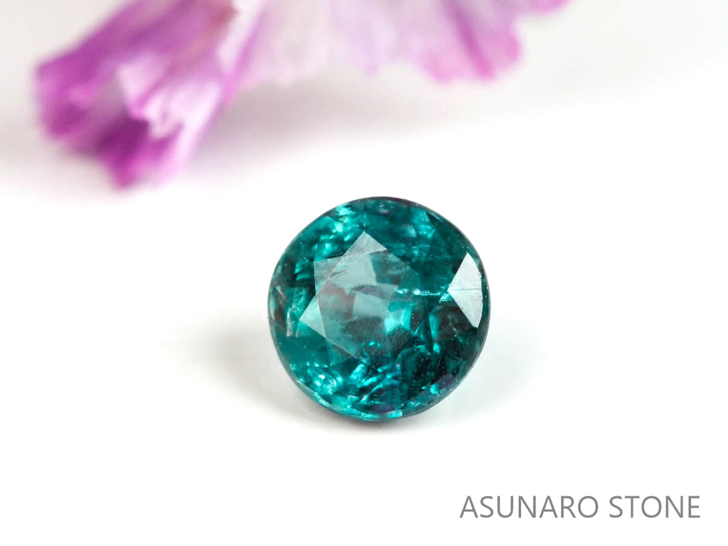 アレキサンドライト　ラウンドカット　 ブラジル産　0.10ct【220518-666】