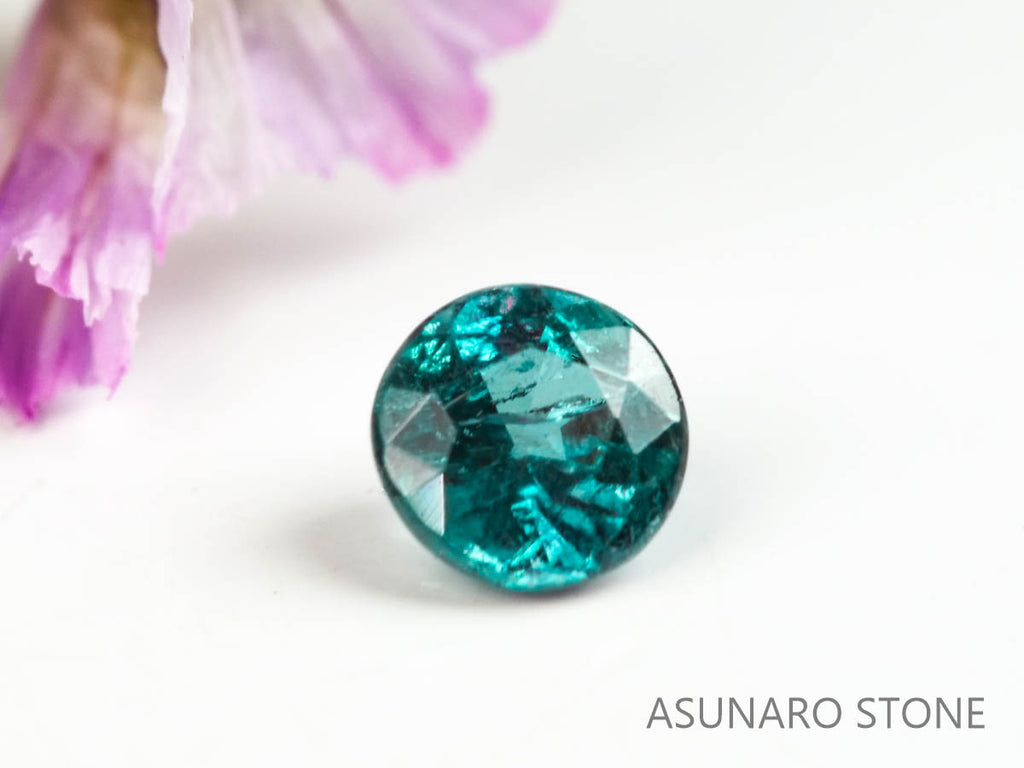 アレキサンドライト　ラウンドカット　 ブラジル産　0.10ct【220518-666】