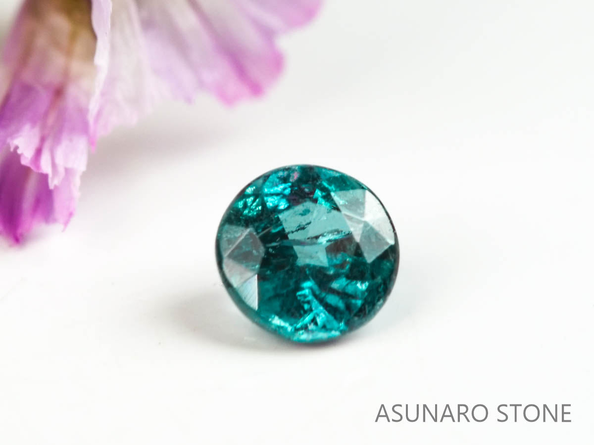アレキサンドライト　ラウンドカット　 ブラジル産　0.10ct【220518-666】