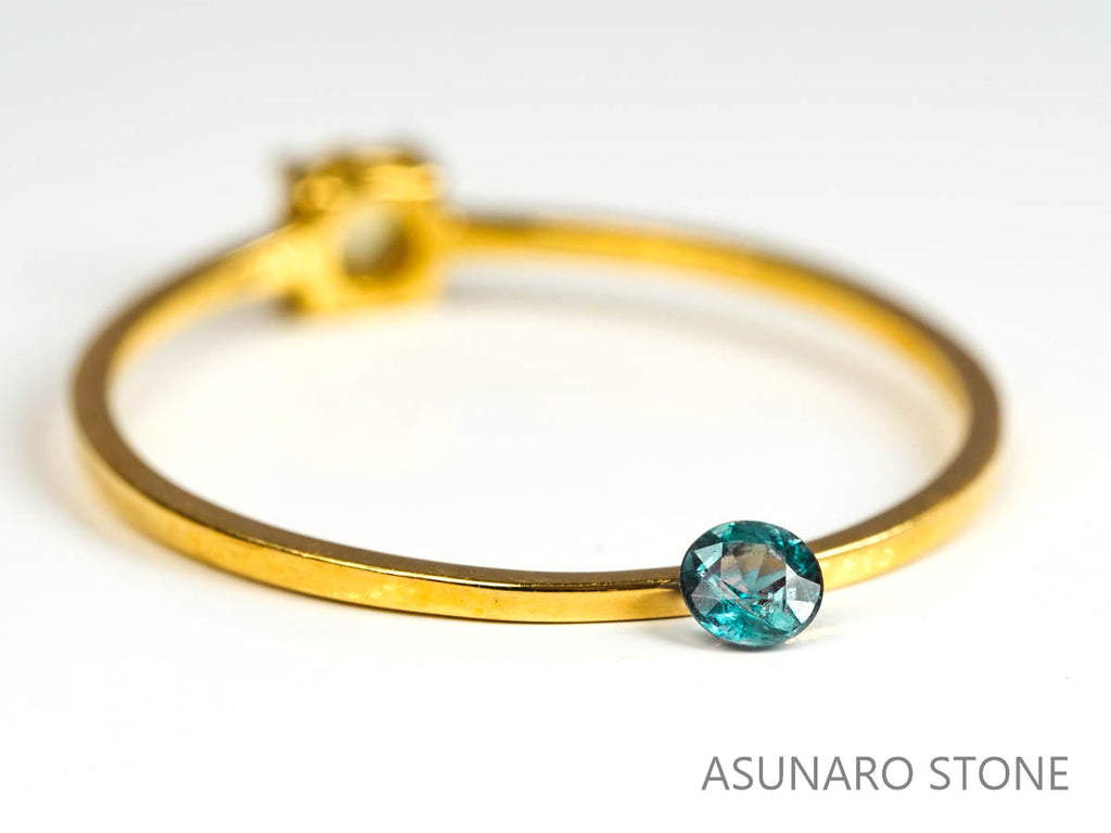 アレキサンドライト　ラウンドカット　 ブラジル産　0.08ct【220518-667】