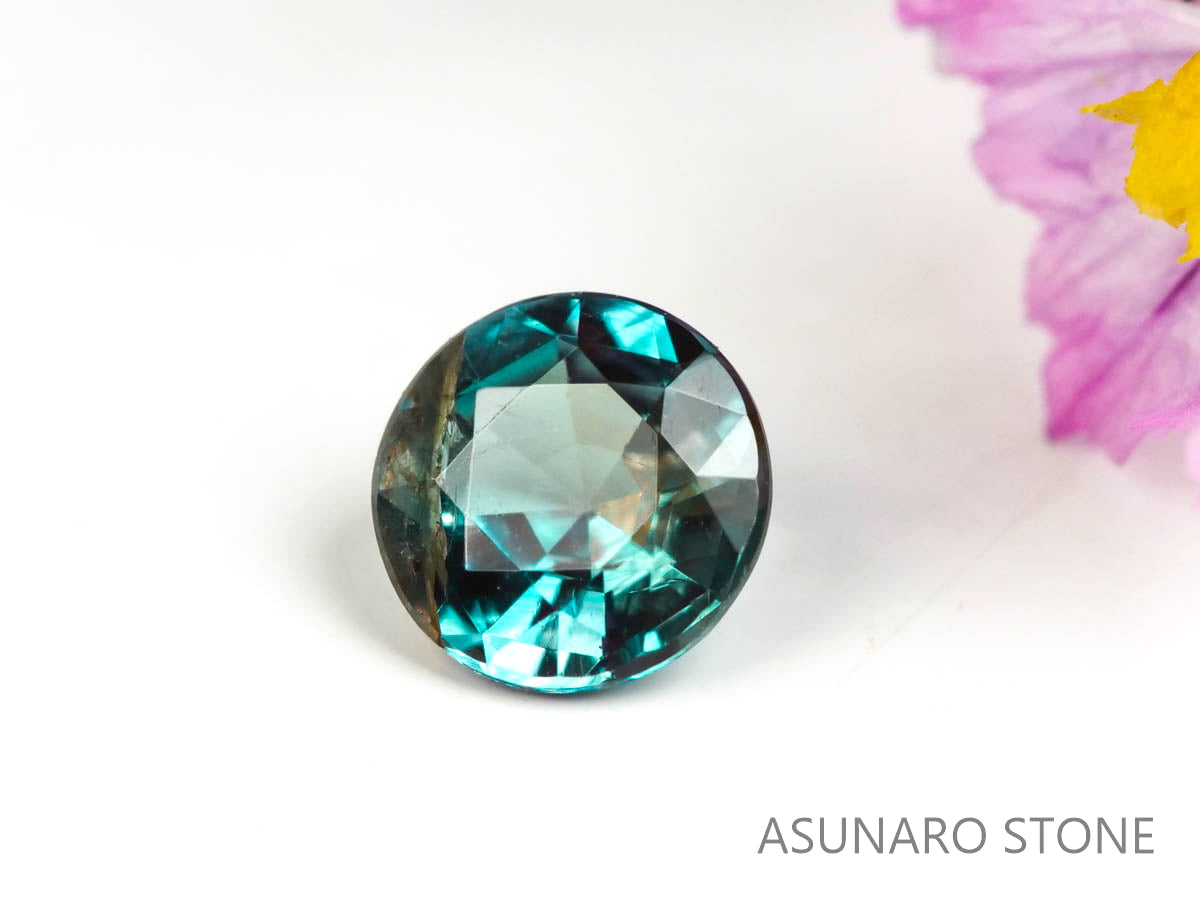 アレキサンドライト　ラウンドカット　 ブラジル産　0.08ct【220518-668】