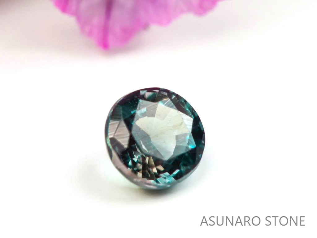 アレキサンドライト　ラウンドカット　 ブラジル産　0.12ct【220518-672】