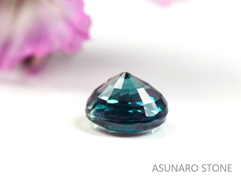 アレキサンドライト　ラウンドカット　 ブラジル産　0.12ct【220518-672】