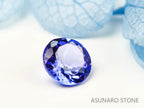 タンザナイト  ラウンドカット　タンザニア産　　0.46ct【2200506-687】