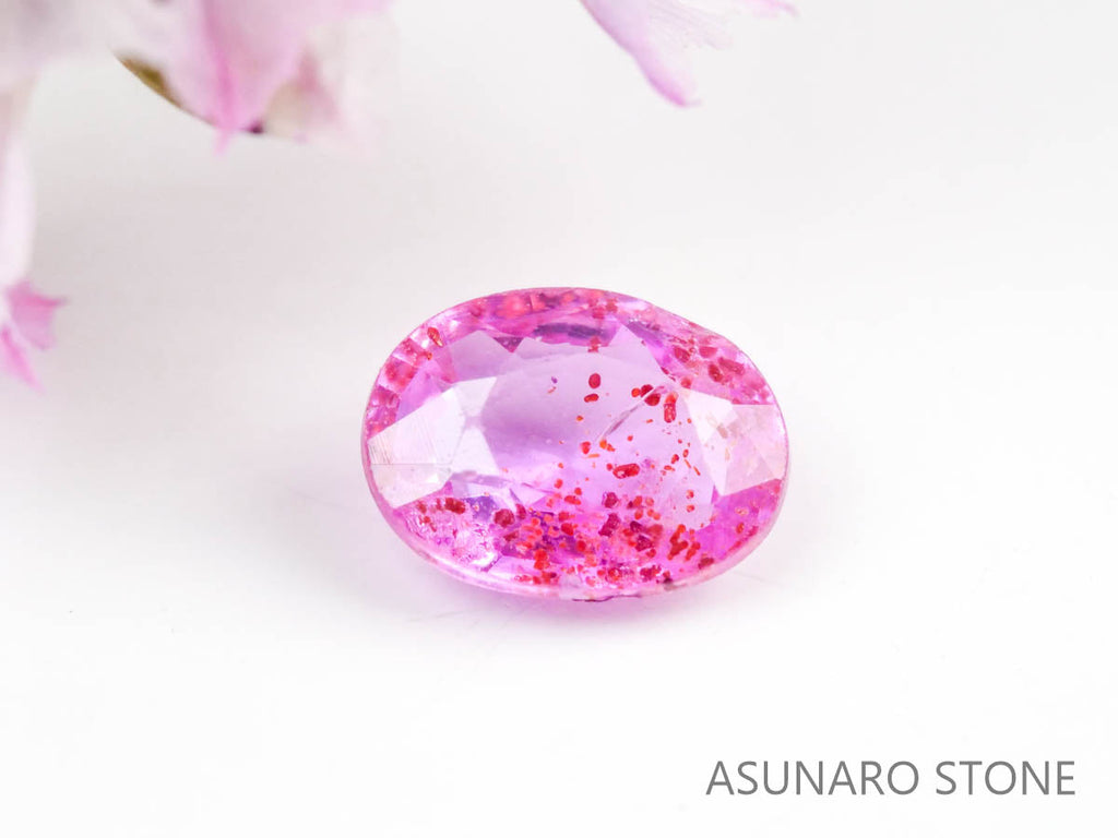 ピンクサファイア オーバルカット　 スリランカ産　0.23ct【220523-692】