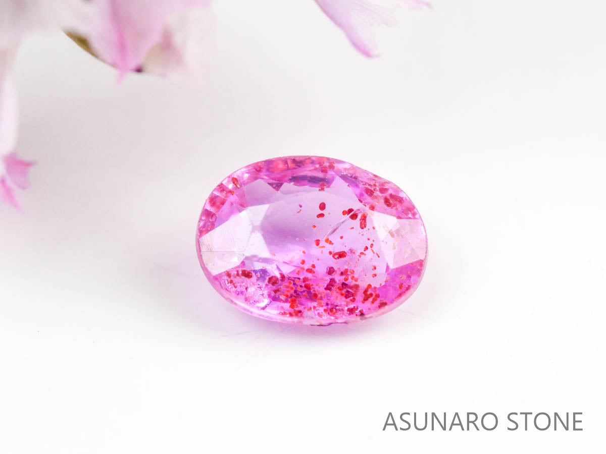 ピンクサファイア オーバルカット　 スリランカ産　0.23ct【220523-692】