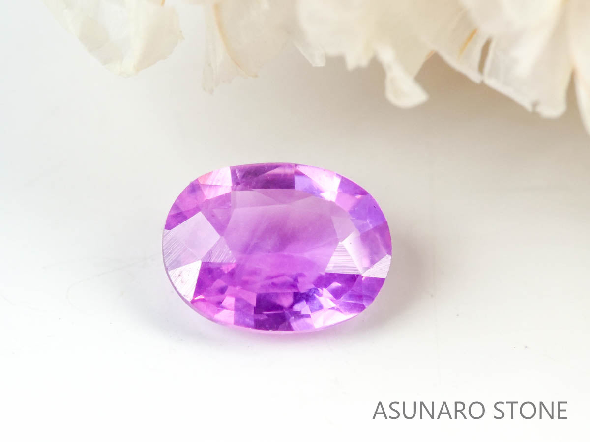 ピンクサファイア  オーバルカット　 スリランカ産　0.41ct【220523-694】
