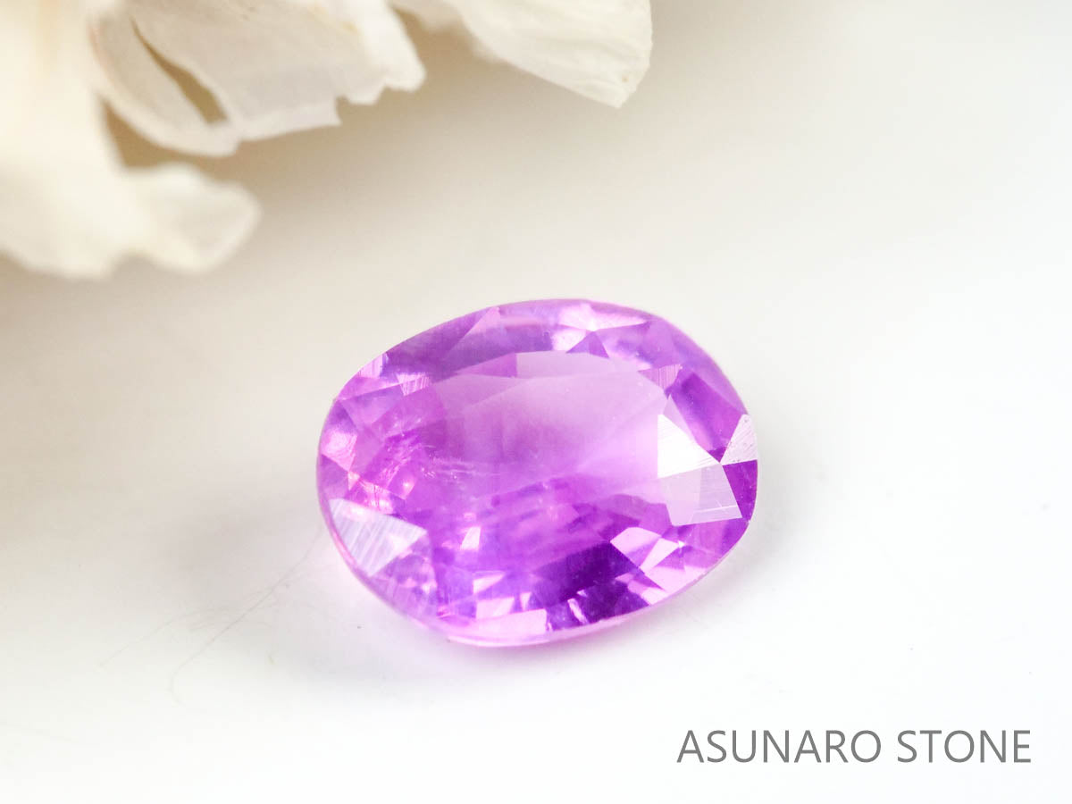 ピンクサファイア  オーバルカット　 スリランカ産　0.41ct【220523-694】