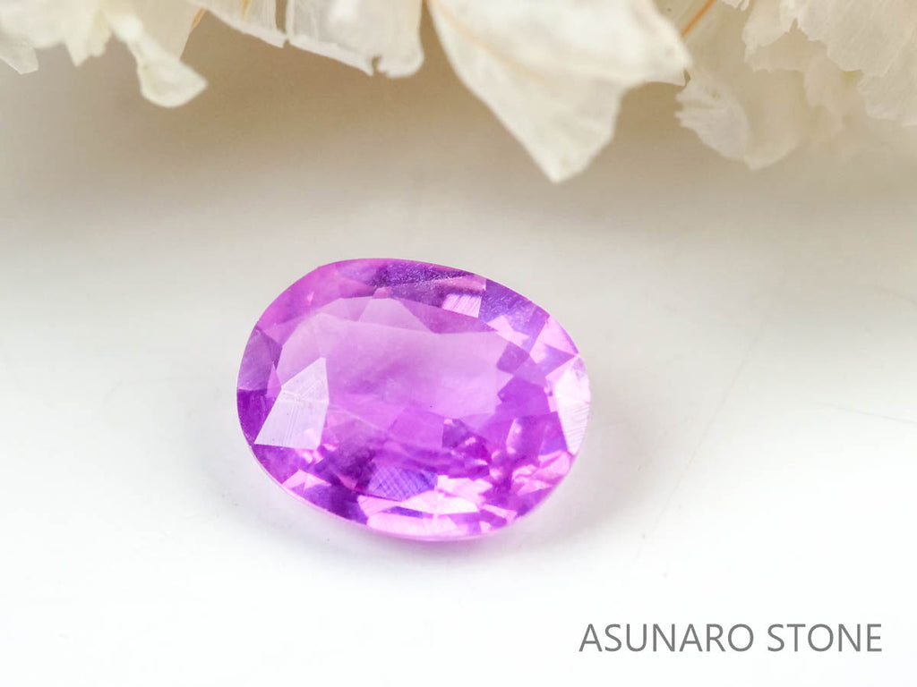 ピンクサファイア  オーバルカット　 スリランカ産　0.41ct【220523-694】
