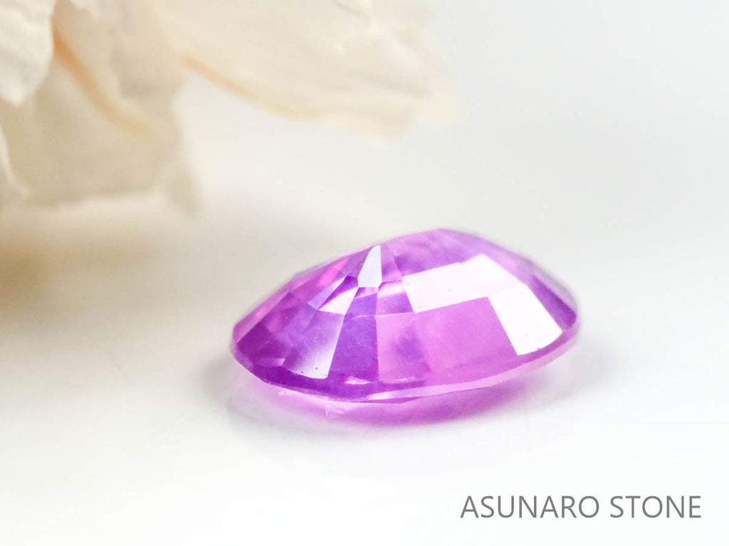 ピンクサファイア  オーバルカット　 スリランカ産　0.41ct【220523-694】